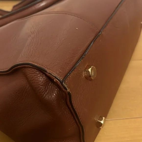 REBECCA MINKOFF brown tote bag H: 11”, L: 14”, W: 4.5” - Picture 8 of 9